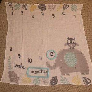 first year age photo blanket